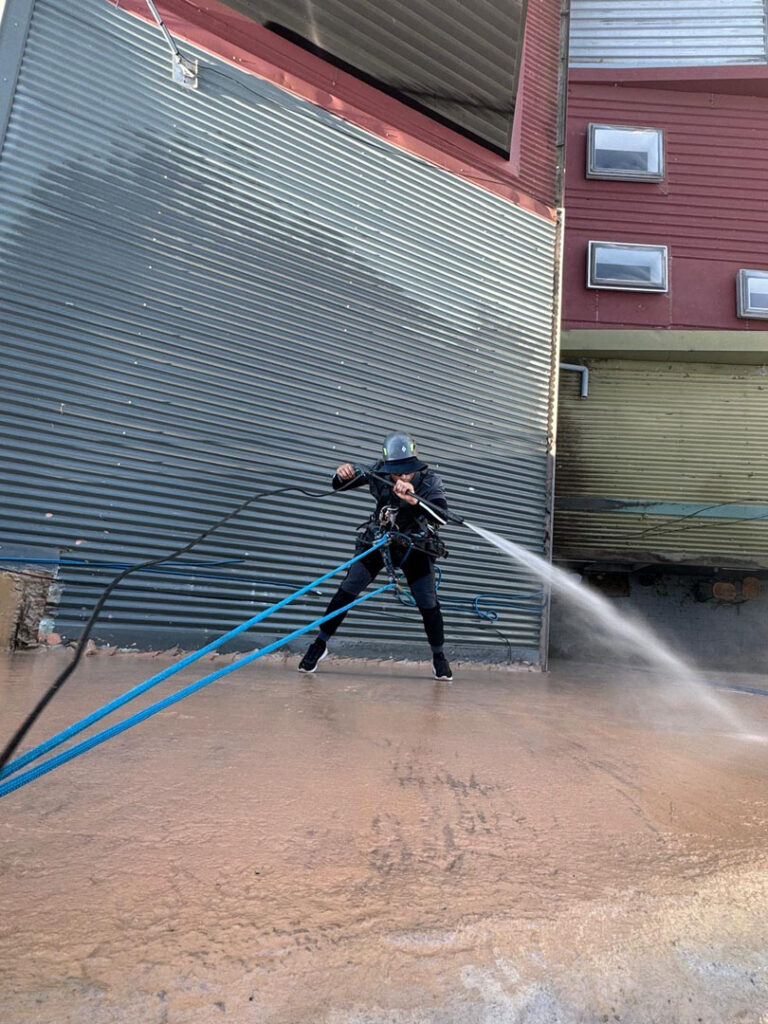 pressure wash